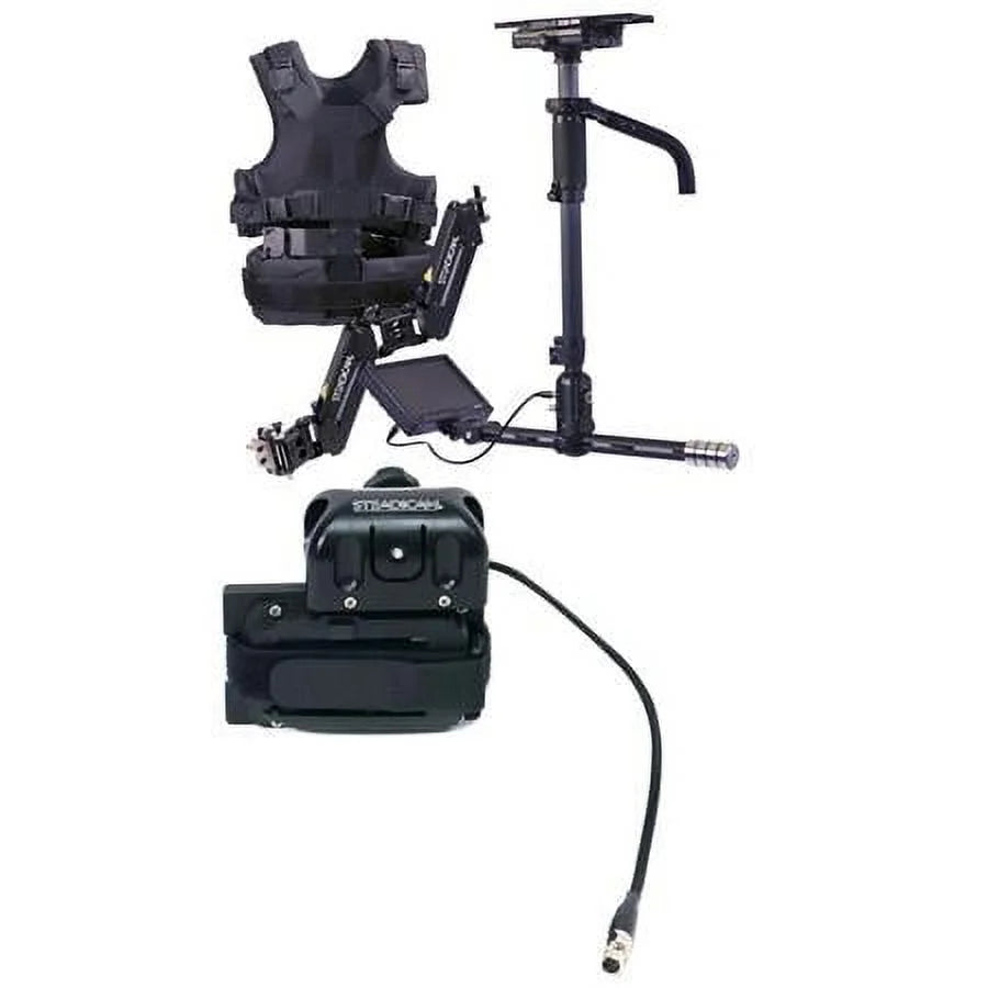 7" A-15 With Monitor, SteadiCam Panasonic D28 with AERO and Sled Vest Arm Battery Mount