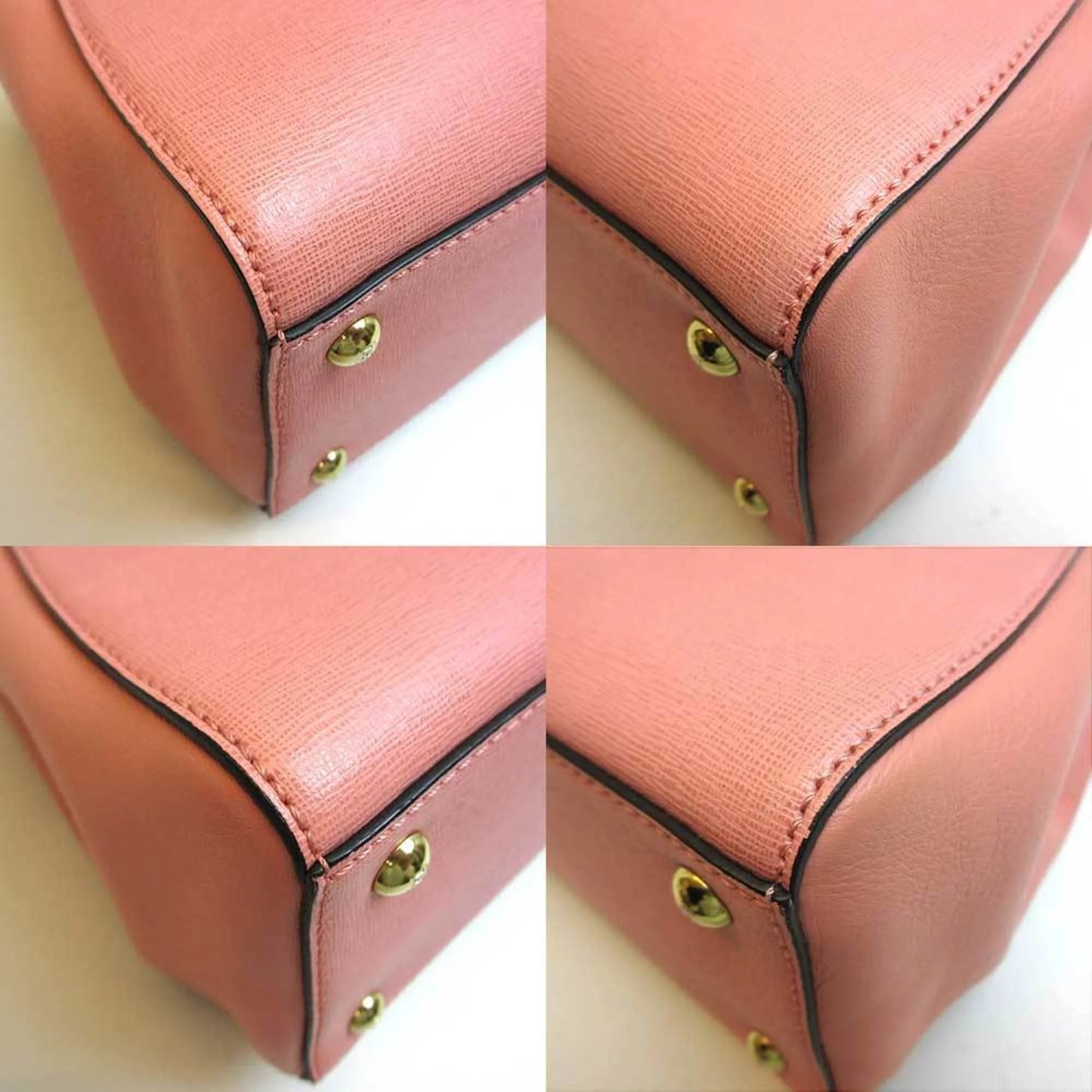 2way Ladies Shoulder Pre-Owned Hand Tojour (Good) 8BH253 Fendi Bag Pink