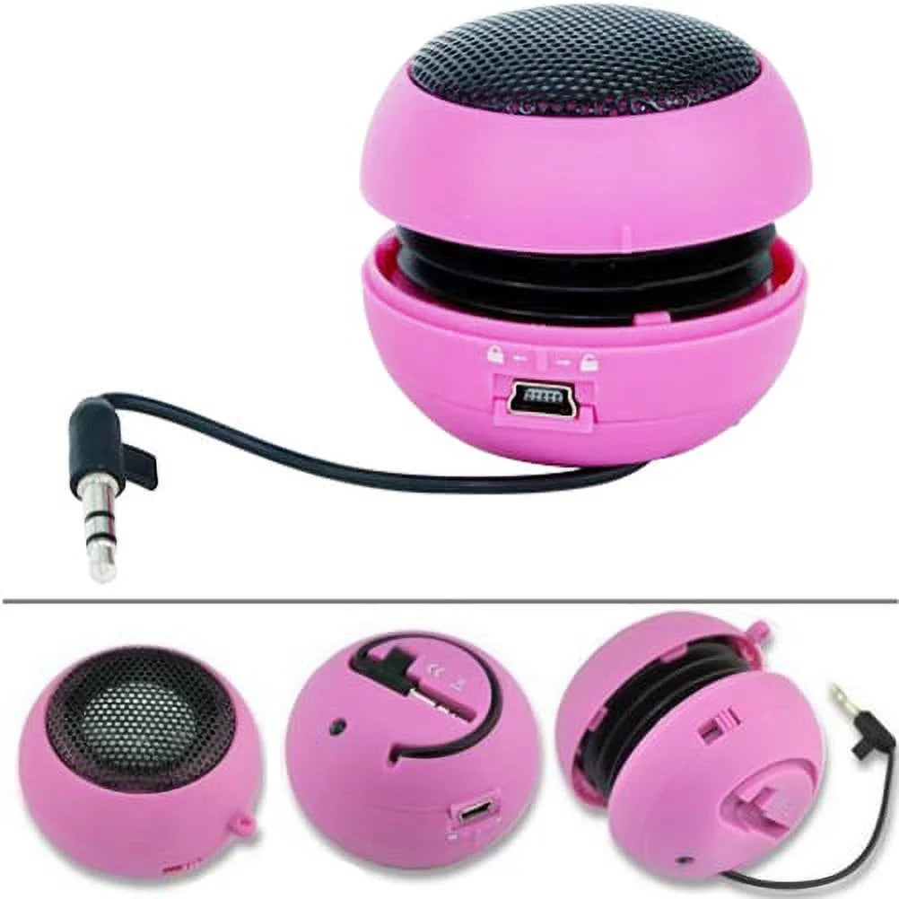 Wired Moto Pink 3.1 System Rechargeable Nokia Speaker Plus G8 Compatible Portable ThinQ Alcatel LG Motorola Power Multimedia Loud ThinQ V50 G7 Audio 5G, - With - - Onyx Play