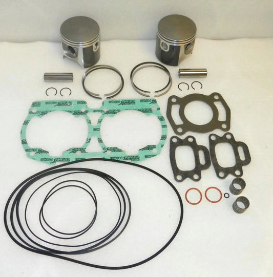 76mm Compatible Bore Standard Jet New 580CC SP Platinum Ski Kit Rebuild With Sea-Doo 1989