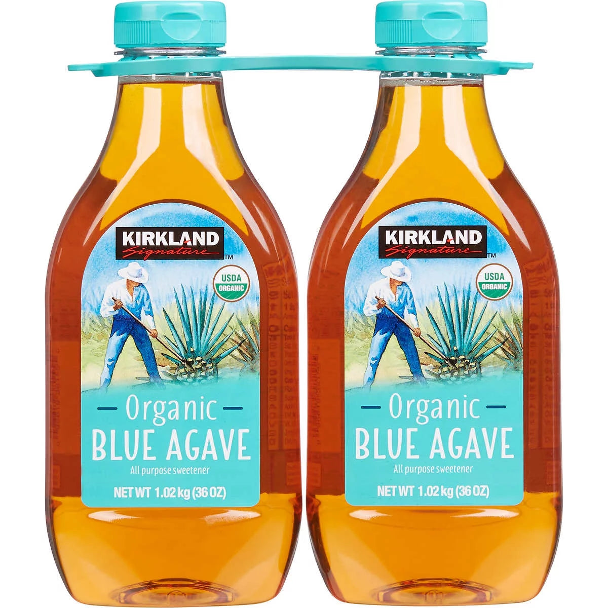 2-count Blue Organic Agave, KS oz, 36