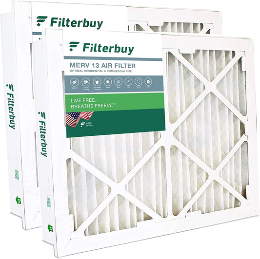 20x25x5 (2-Pack) for Air Pleated Grille Furnace Honeywell MERV Return Filterbuy HVAC 13 Filters AC