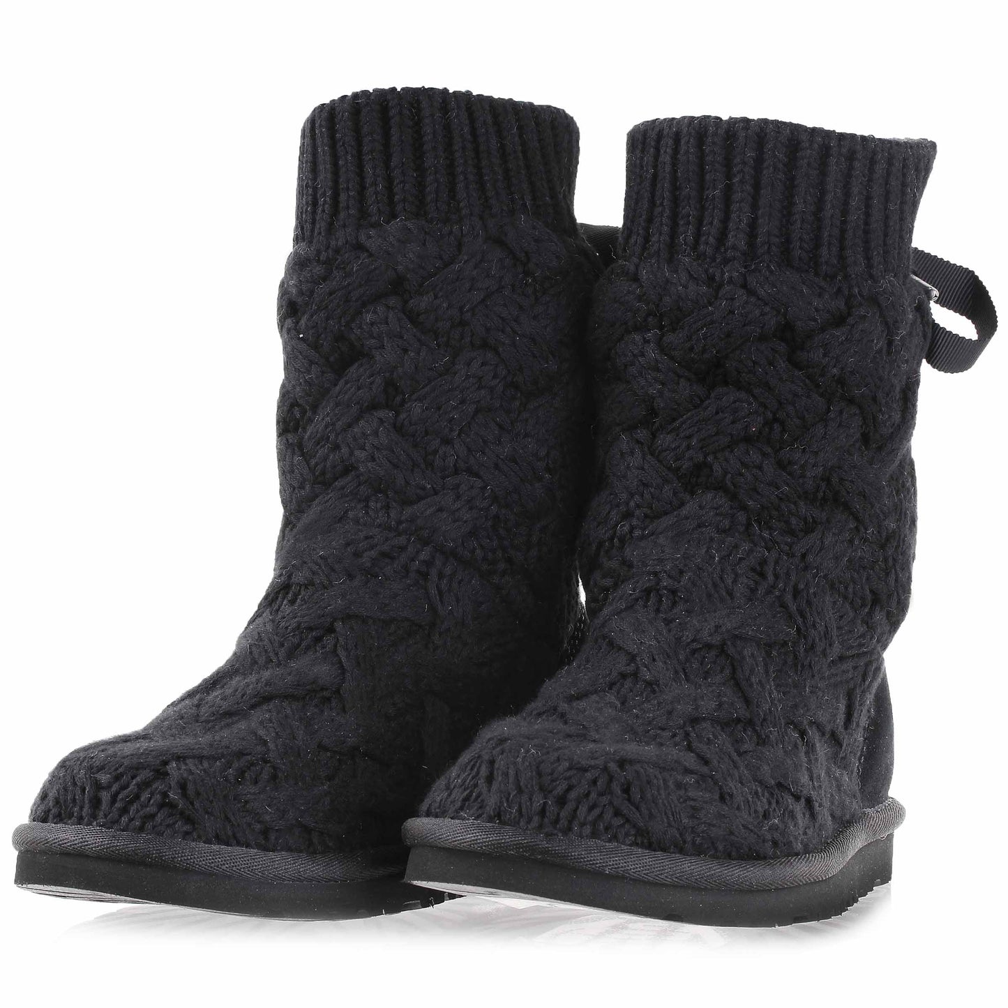 6 Knit Black Ugg Womens Australia Isla Boots