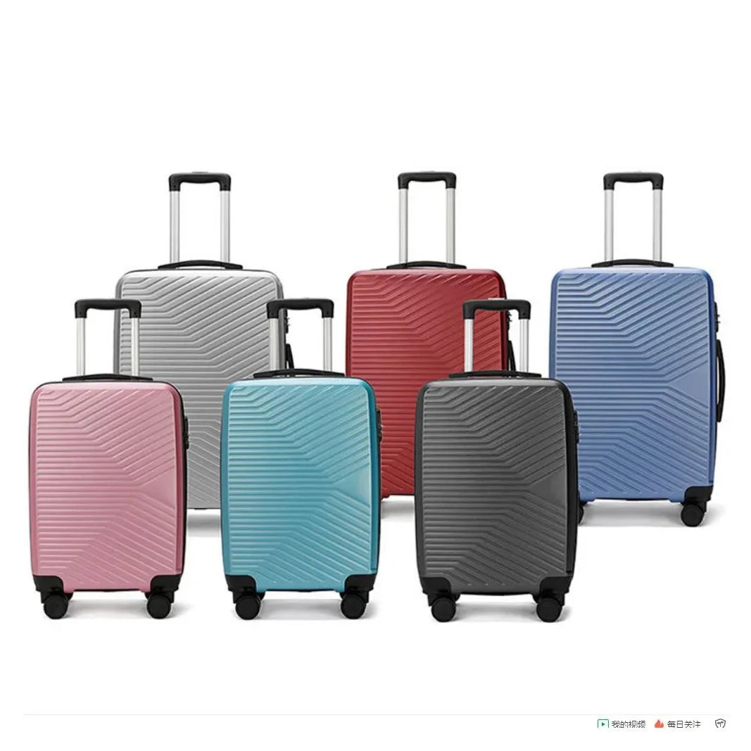 With 24 Trolley Cabin Zipper Inch Wheels 20" Carry-on Rolling Bag Luggage Free Case Suitcase Travel Shipping Valise Boarding