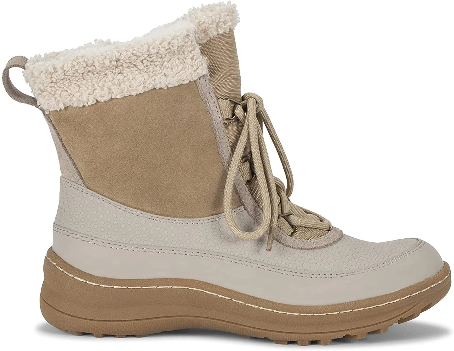 Womens BareTraps Suede 7.5 ALTA Boots Khaki/Stone