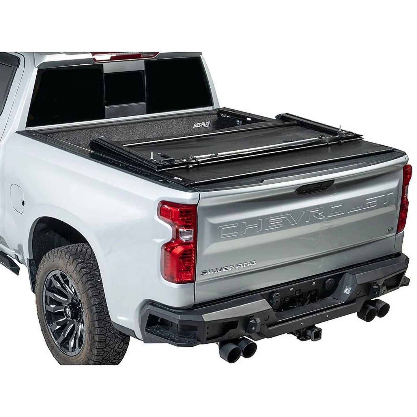 4' Compatible 11" Truxedo Hybrid | Bed | Cover Tonneau Bed 2005-2021 Truck Nissan Frontier (58.6") with 792301 Deuce