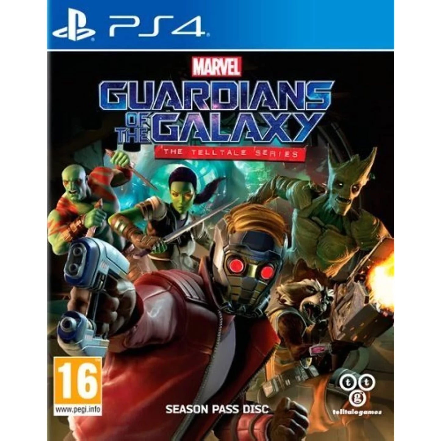 (Ps4) The Guardians Tell-Tale Of Galaxy: The Series Marvels