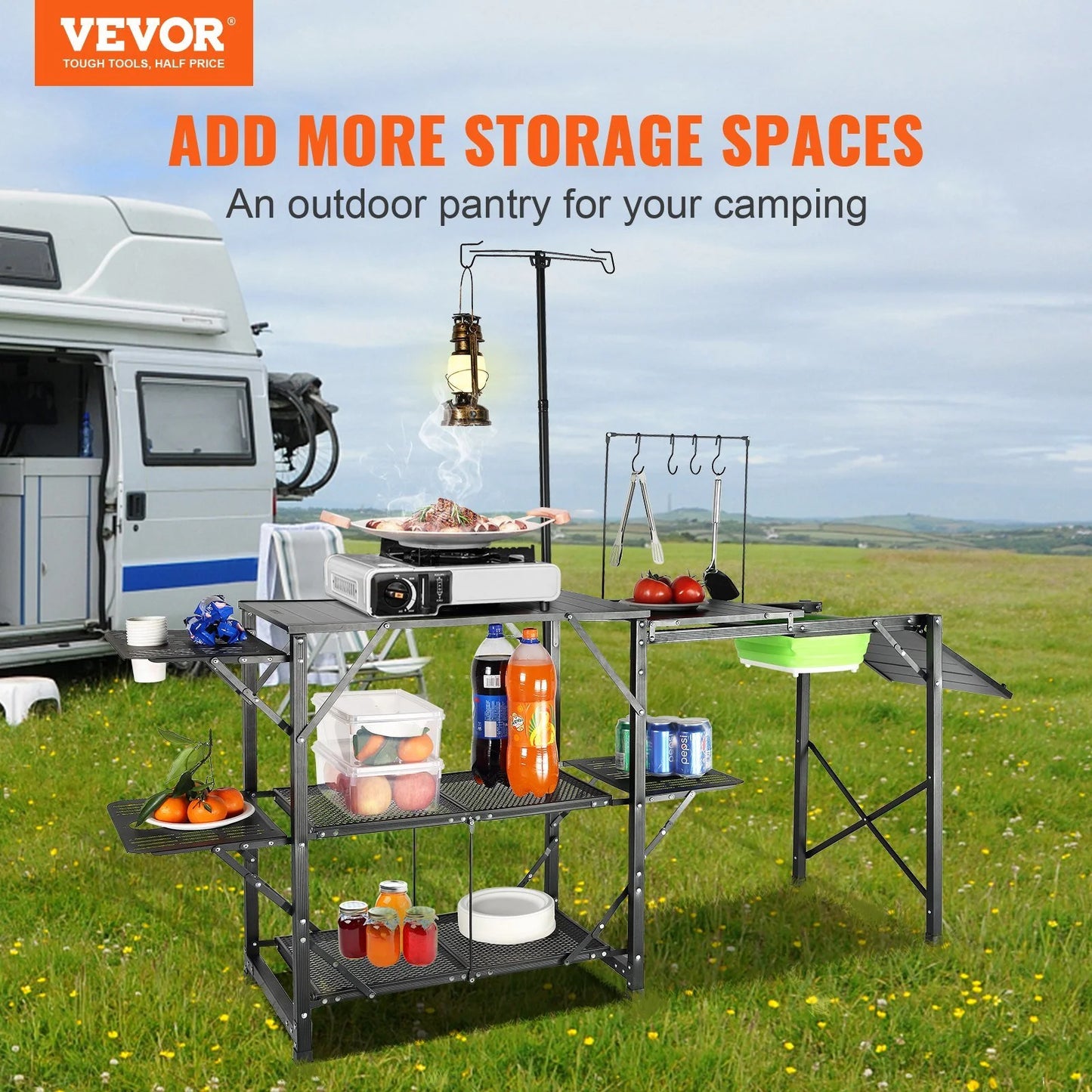 - outdoor with Camping convenience durability! and 13.7 with Kitchen experiences Table - Portable Sink Enhance