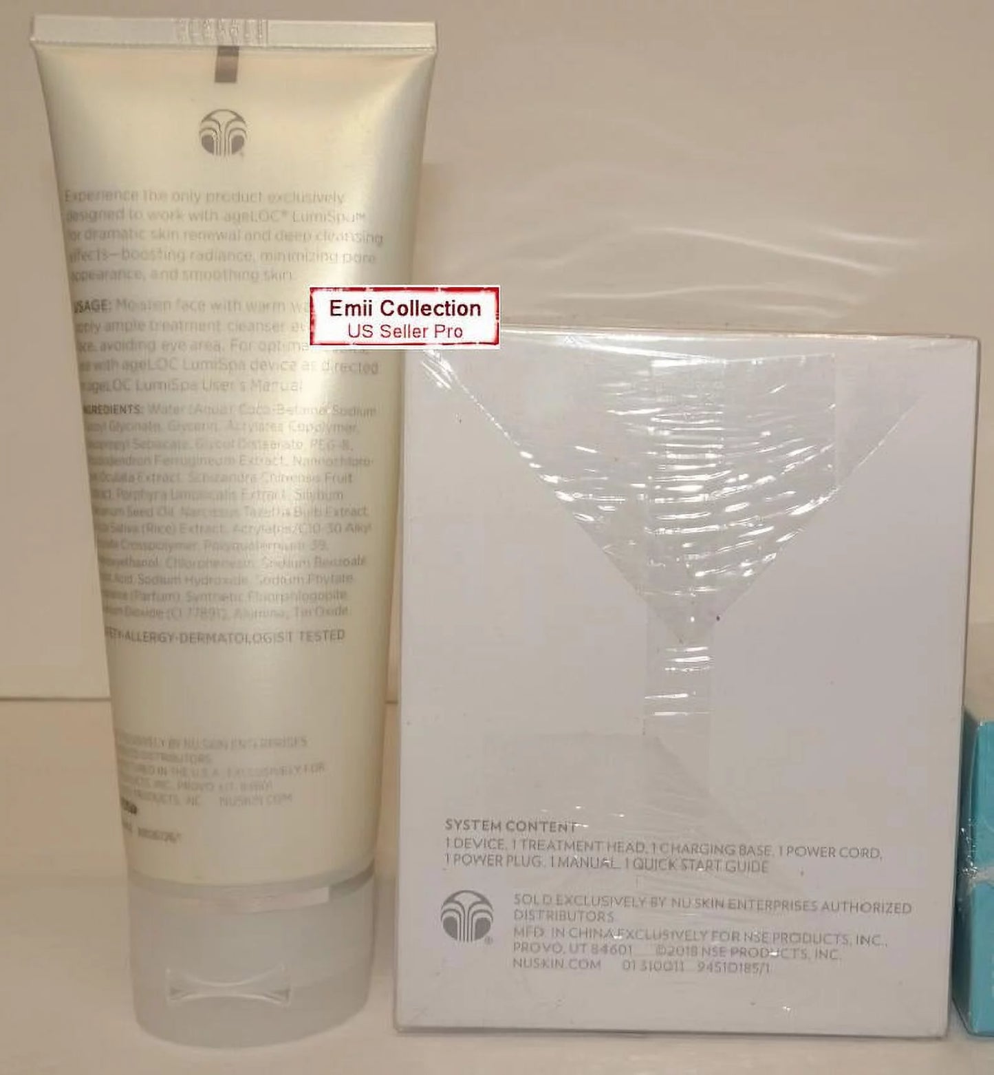 Spa Cleanser Nu Kit Skin Normal/Combo IO Nuskin LumiSpa ageLOC Lumi with