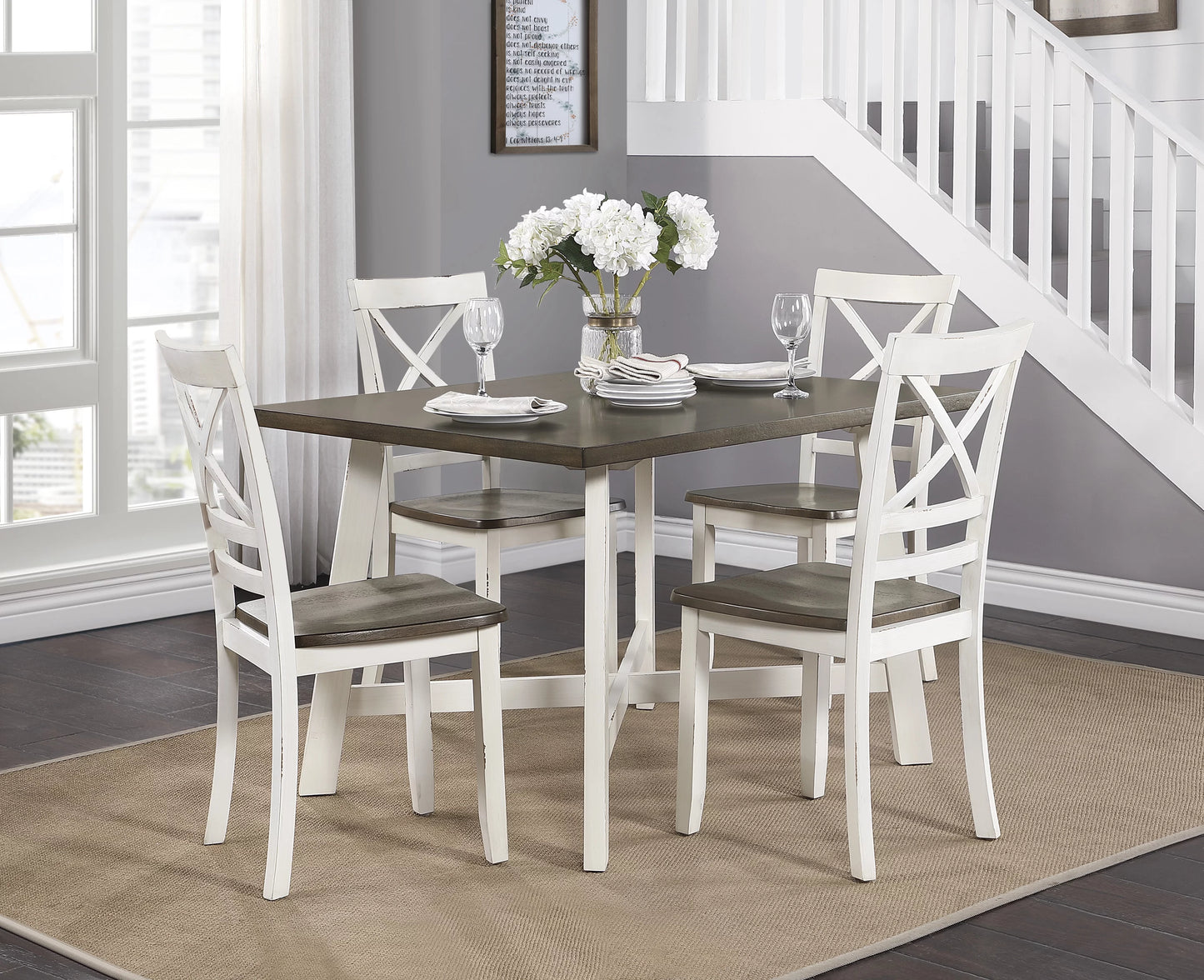 Troy Set Dining 5-Piece