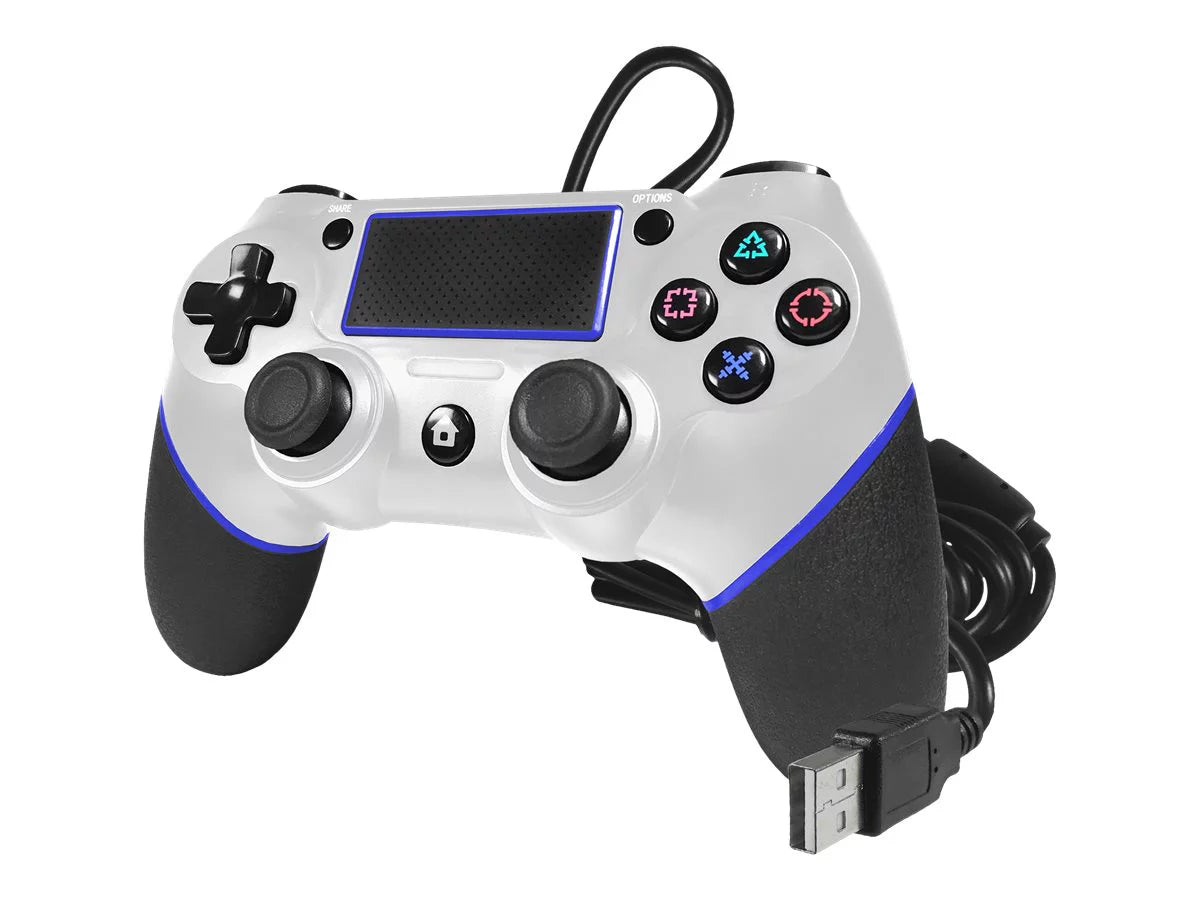 - Champion 4 Tech Sony TTX white for wired - Gamepad - - PlayStation