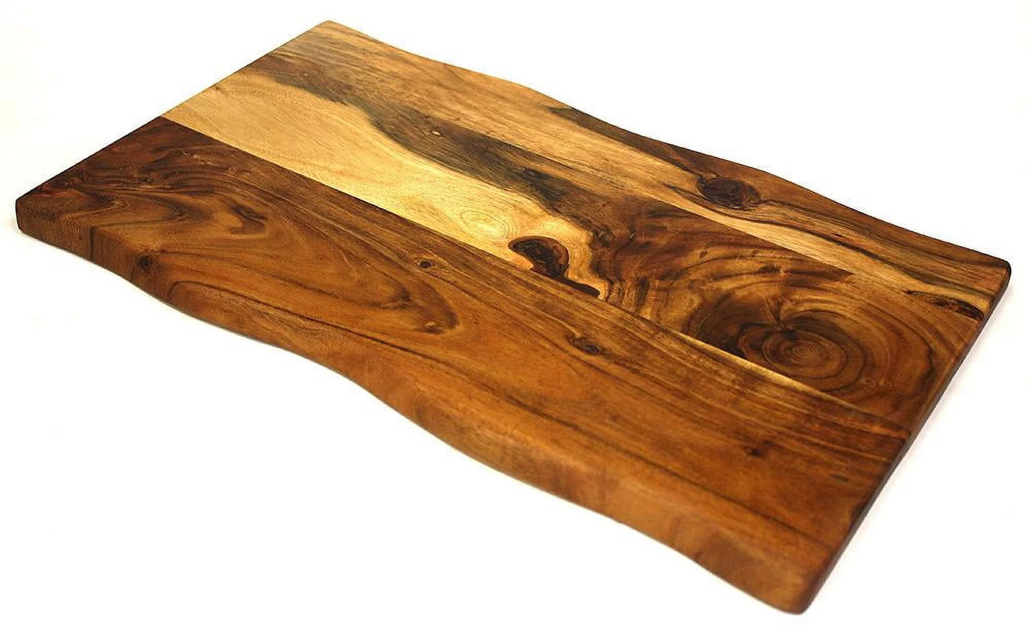 - Cutting Acacia LIVE 5 Serving Solid Hand Tray Crafted 16" Board Woods Board | Hard Wood | Cahruterie (﻿Limit Order) EDGE Per Brown Mountain