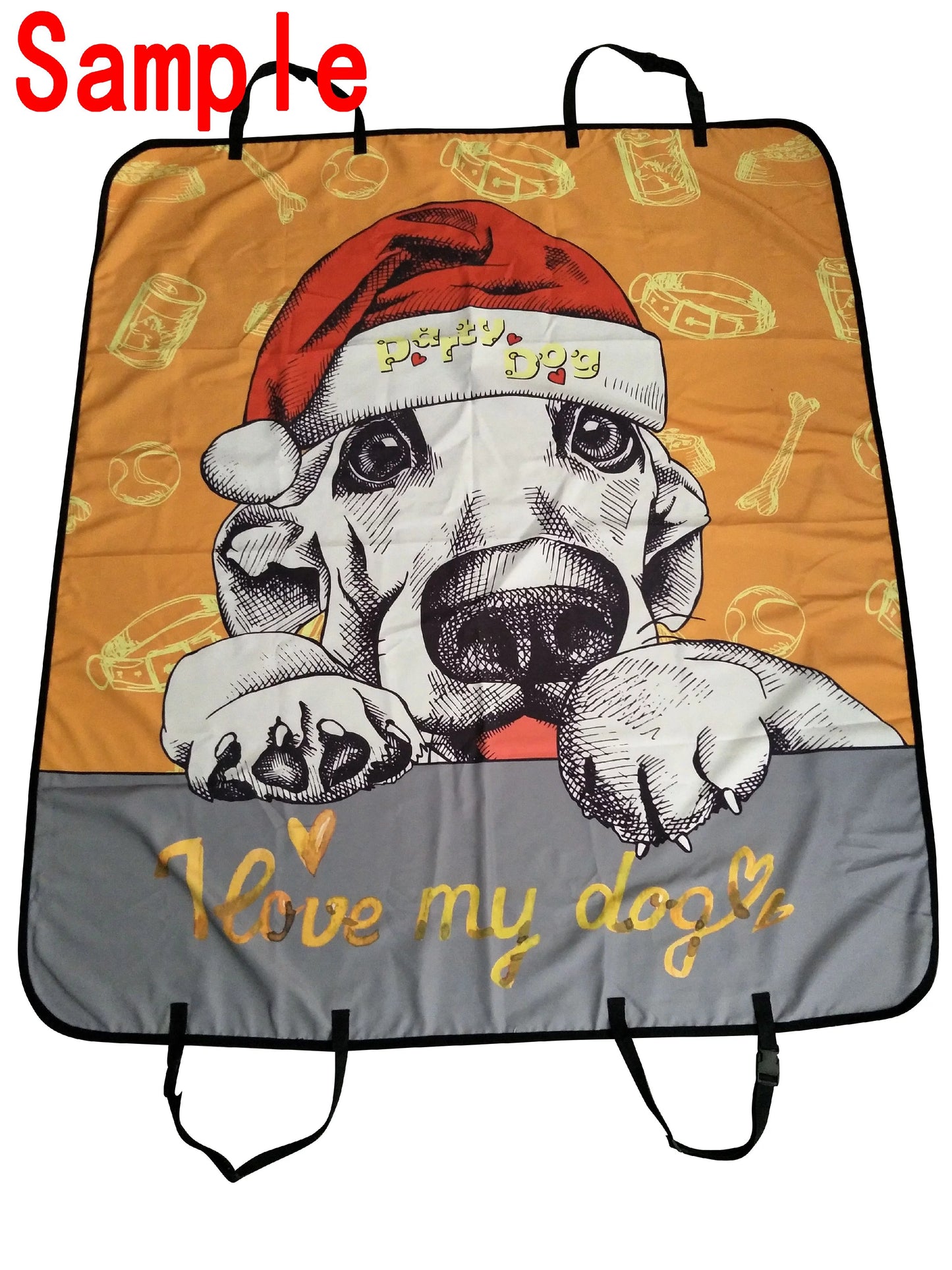 Trucks Mat Christmas For Cargo Hammock 54x60 Merry Seat GCKG inches Mat SUV Seat and Car Cars Mat Cover Car pattern Trunk Dog Pet