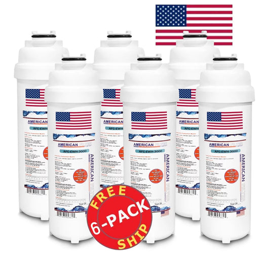 , Made in Pack Filters - U.S.A. Brand AFC-EWH-3000 6 # WaterSentry® , with AFC - LRPBGRNMV28RAK Model Compatible Water ,