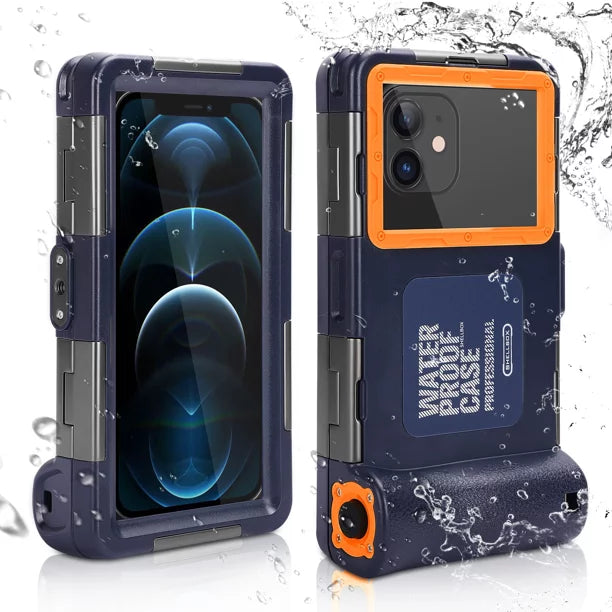 Underwater Inch Diving Professional Case Waterproof to Lanyard all Video Surfing 18T Snorkeling Swimming [15m/50ft] Tecno Phones Photo with 6.9 Housing Protective And Camon Up for LCD UrbanX