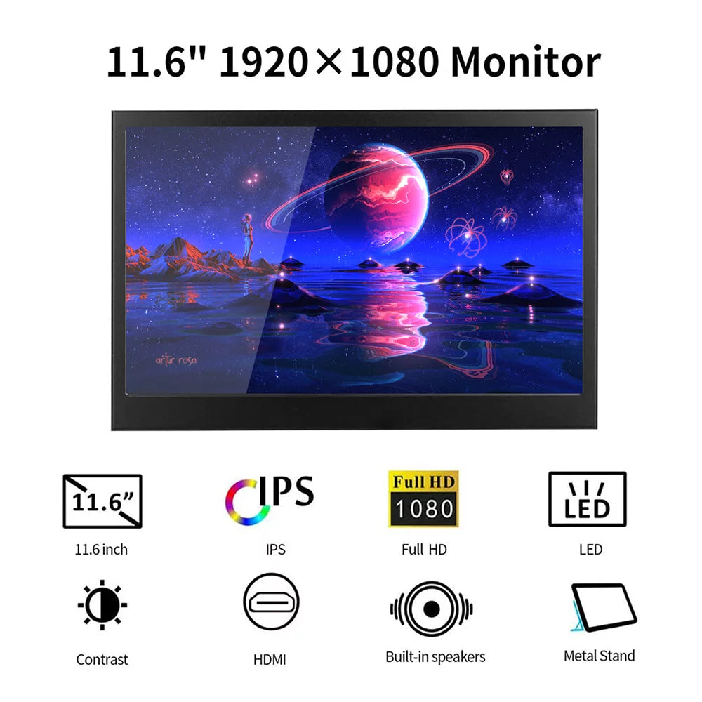 17mm 7 7 Windows PS3 Panel 8 8 8 Monitor,10 17mm HUIOP Monitor 10 Monitor Dadypet 10 Display Pi Thickness US Windows IPS Thickness IPS Display 1920X1080 Thickness BUZHI Raspberry