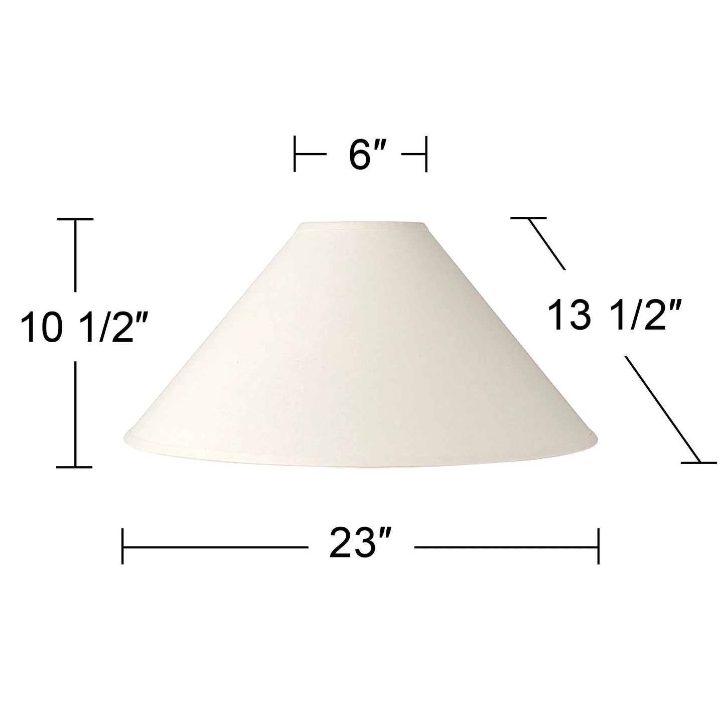 Top Springcrest Large and 23" Chimney Ivory of Shades Replacement Spider Slant 2 Finial 6" Lamp Bottom Set Fitting x x 13.5" Harp