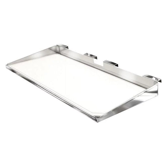 with or Removable Cutting Connoisseur Trailmate Serving Board 12" Silver Shelf