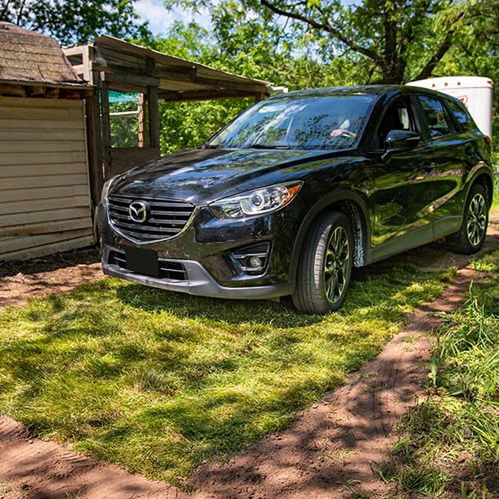 Yardfully Lawn Parking - Drive-on feet Square Pavers, (DIY) of Pathways, 26.5 (Approx. Grid, Driveways, Pack 5 Coverage)