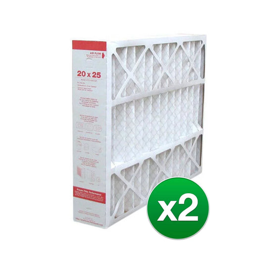 (2 MERV Honeywell for Air Replacement HVAC 11 20x25x5 Filter F50A1009 Pack)