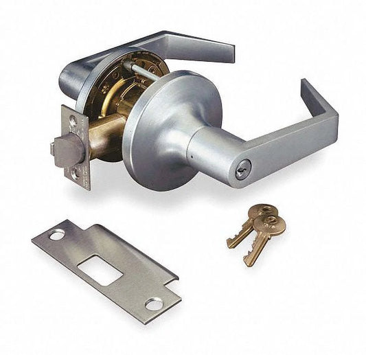 x Yale Lockset,Mechanical,Entrance Lever AU5407LN 626