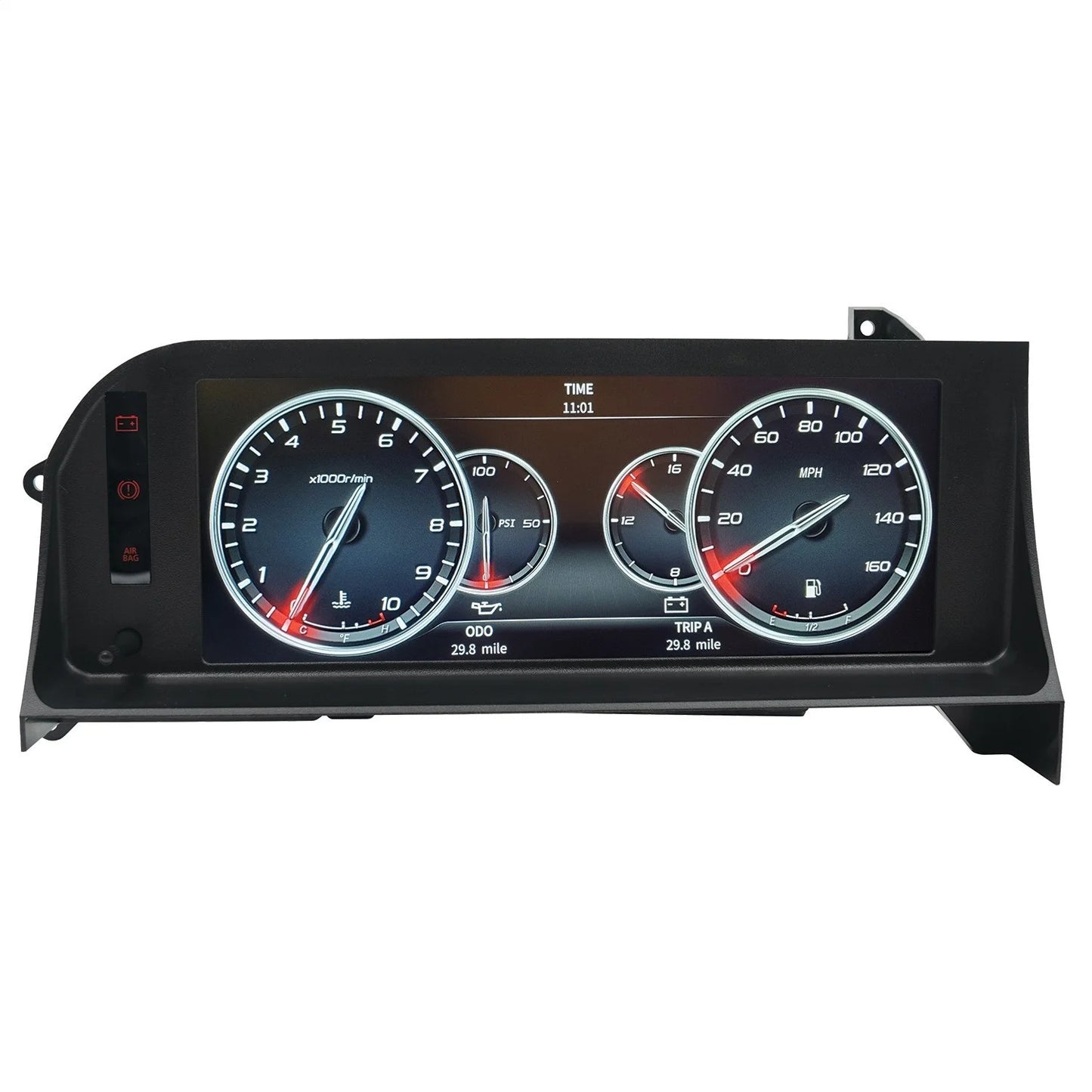 7007 87-93 Invision METER Fit Direct Digital Black Dash AUTO LCD Fox Ford Mustang Meter