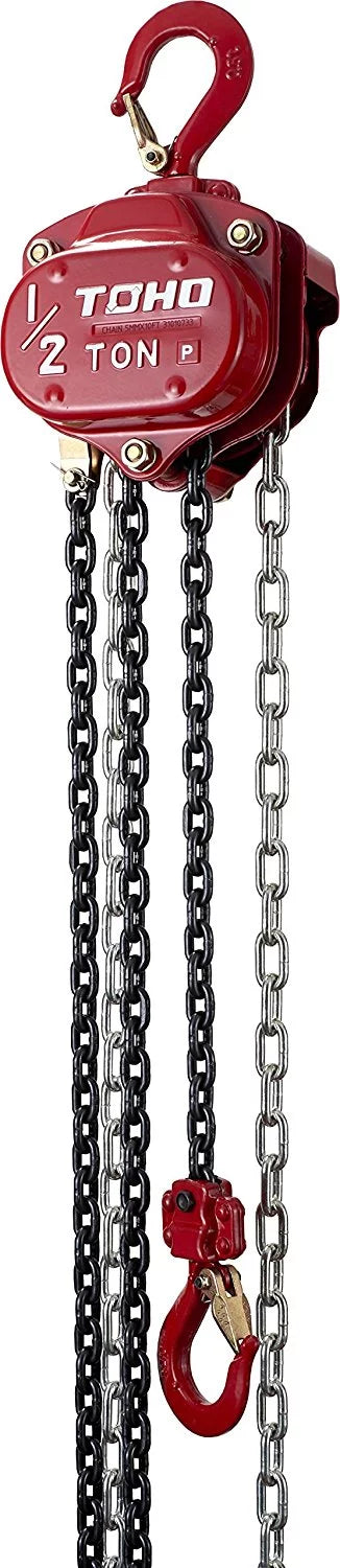 TOHO Ft. HSZ-622A Protection (0.5 with Chain Hoist Block Ton, 10 Overload Chain) OP