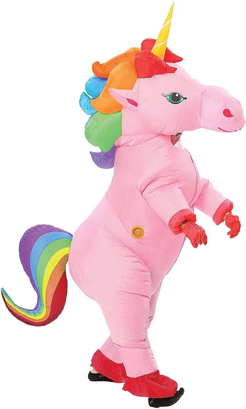 Unicorn SH-21068 Pink Inflatable Halloween Studio Adult