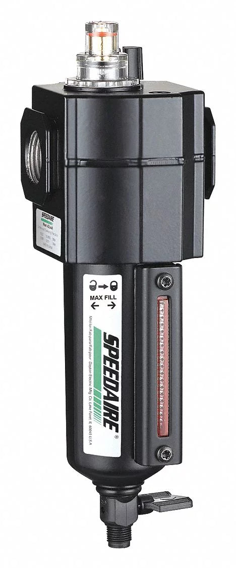 4ZL80 Line Speedaire cfm,250 psi Lubricator,3/8In,75 Air