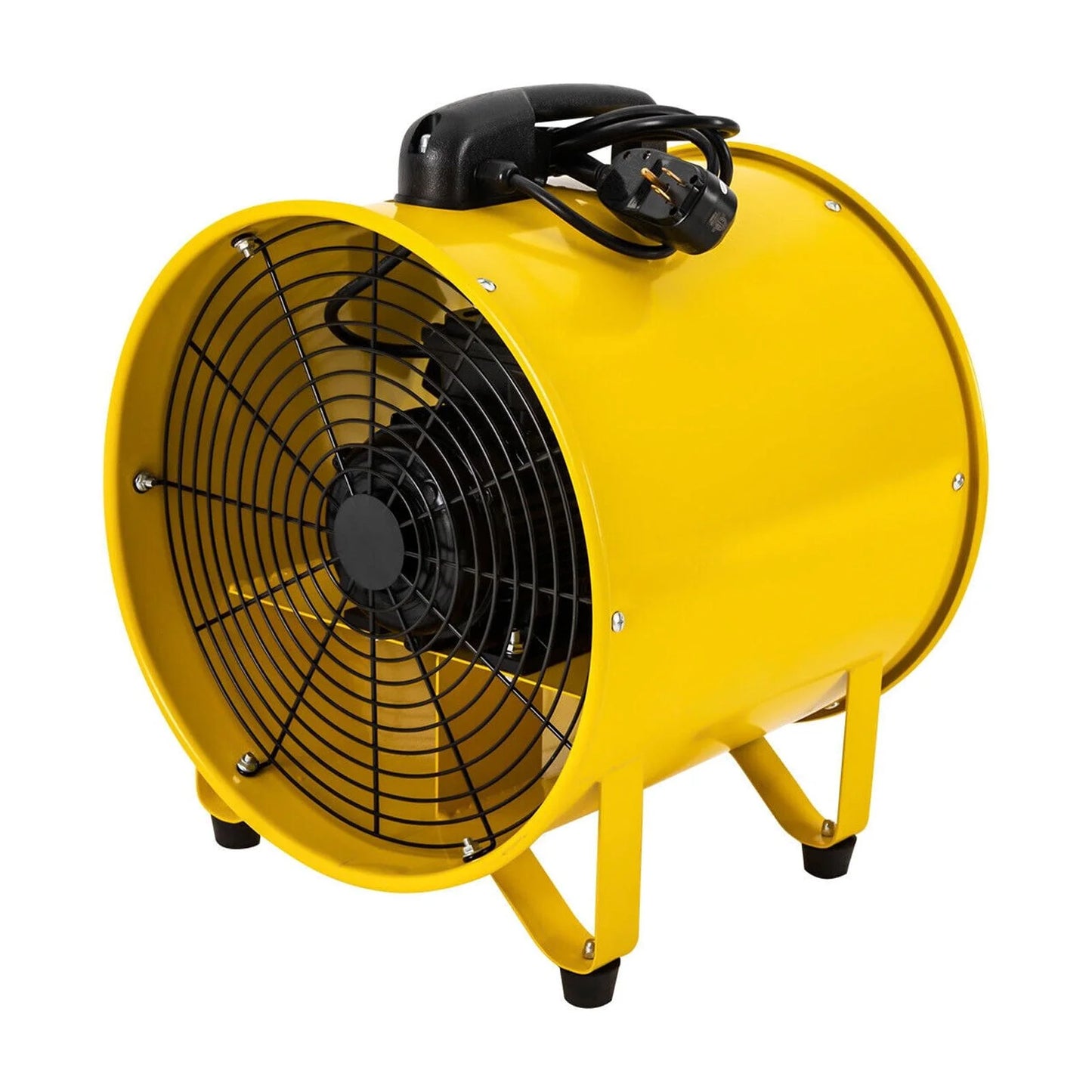 2160 Job 1100W with Fume Site Ventilator, & Duct 3178 Noise Hose, Low 32.8ft Utility Portable CFM Extractor Fan Blower and High-Velocity Home 16-Inches Exhaust for