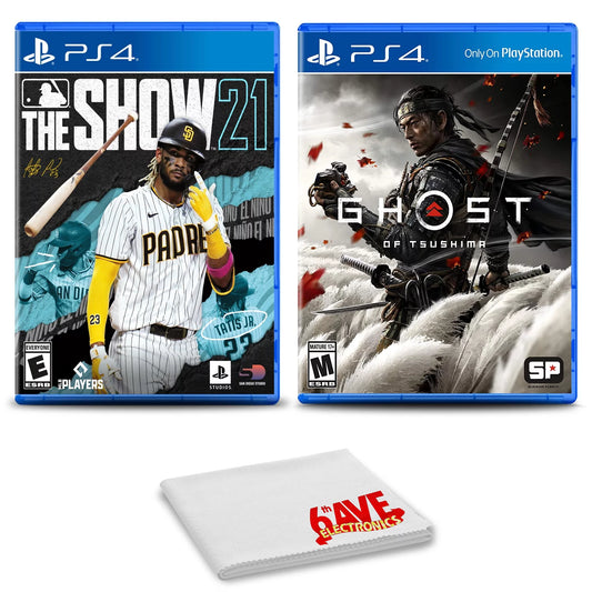 The PlayStation Tsushima Two Game For Ghost Bundle MLB Show - 4 of 21 and