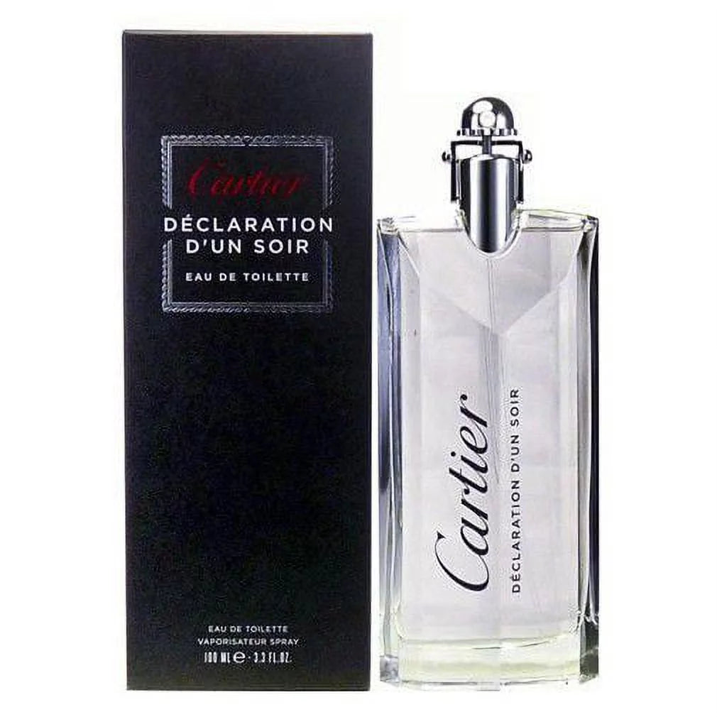 Toilette Cartier Men oz for 3.4 Eau Spray Soir De D'un Declaration