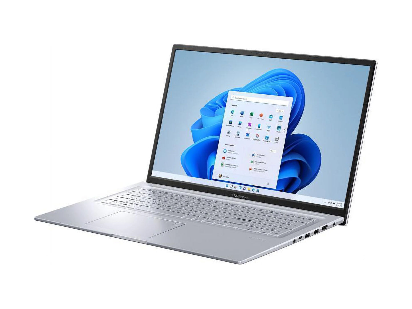 Vivobook CPU, Windows 17.3” Laptop, Intel 2023 ASUS 16GB Display, 11 Transparent Silver, 17X FHD 1TB Home, i9-13900H Core K3704VA-DH96-S SSD, RAM,