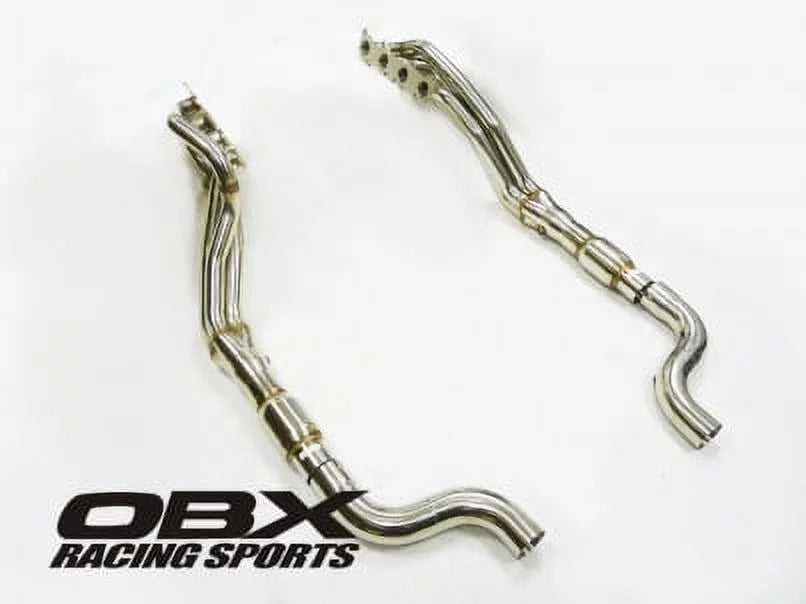 Stainless GT By Header Long Coyote Ford Tube Steel OBX-RS AT/MT 5.0L For Mustang Fitment 15+