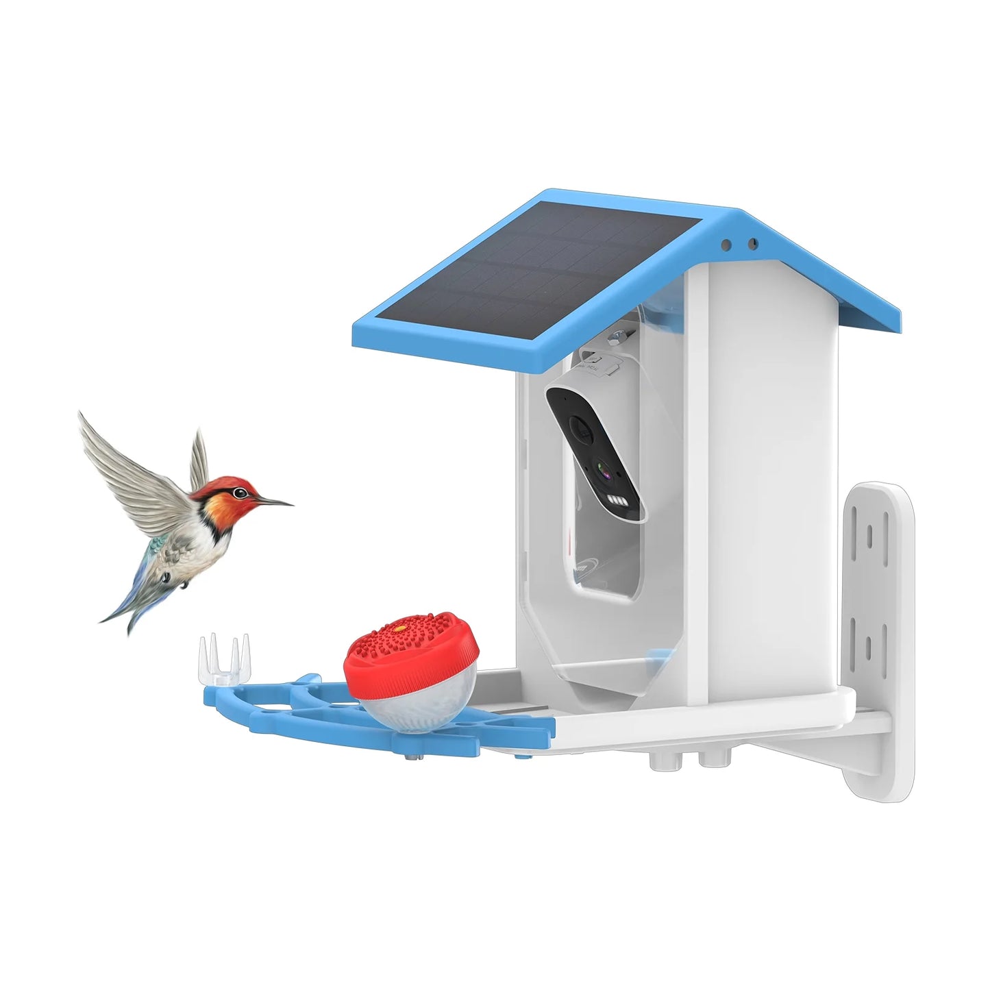 Solar Vision Capture Vision 1080p Real Camera Waterproof Feeder Camera Solar Ip66 Nebublu Auto Camera Feeder Feeder Camera Camera Videos Low 1080p With camera,Feeder