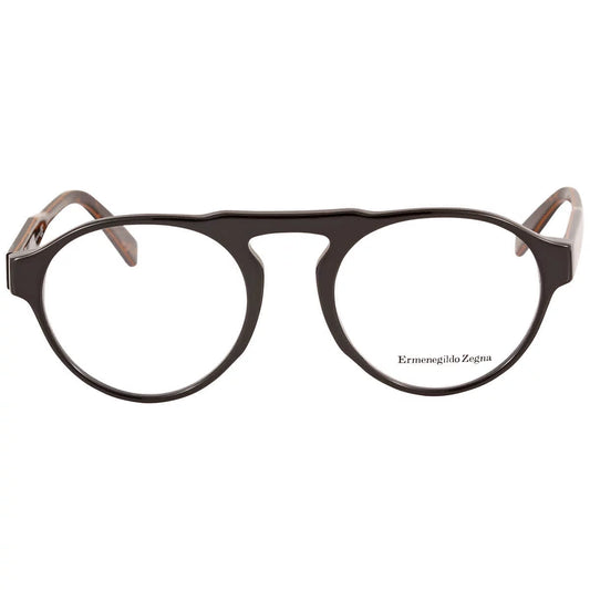 001 EZ5188 53 Men's Demo Round Eyeglasses Zegna Ermenegildo