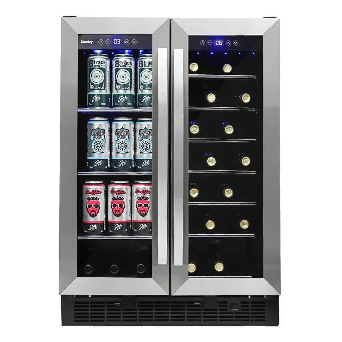 - Center Stainless DBC052A1BSS Beverage Built-in cu. 5.2 Steel Danby ft.