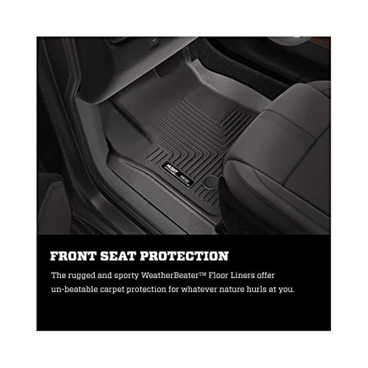 with 4RUNNER Area Liner Husky 25721 Cargo Liner 2010-2023 Compatible Toyota Cargo WeatherBeater by select: RealTruck