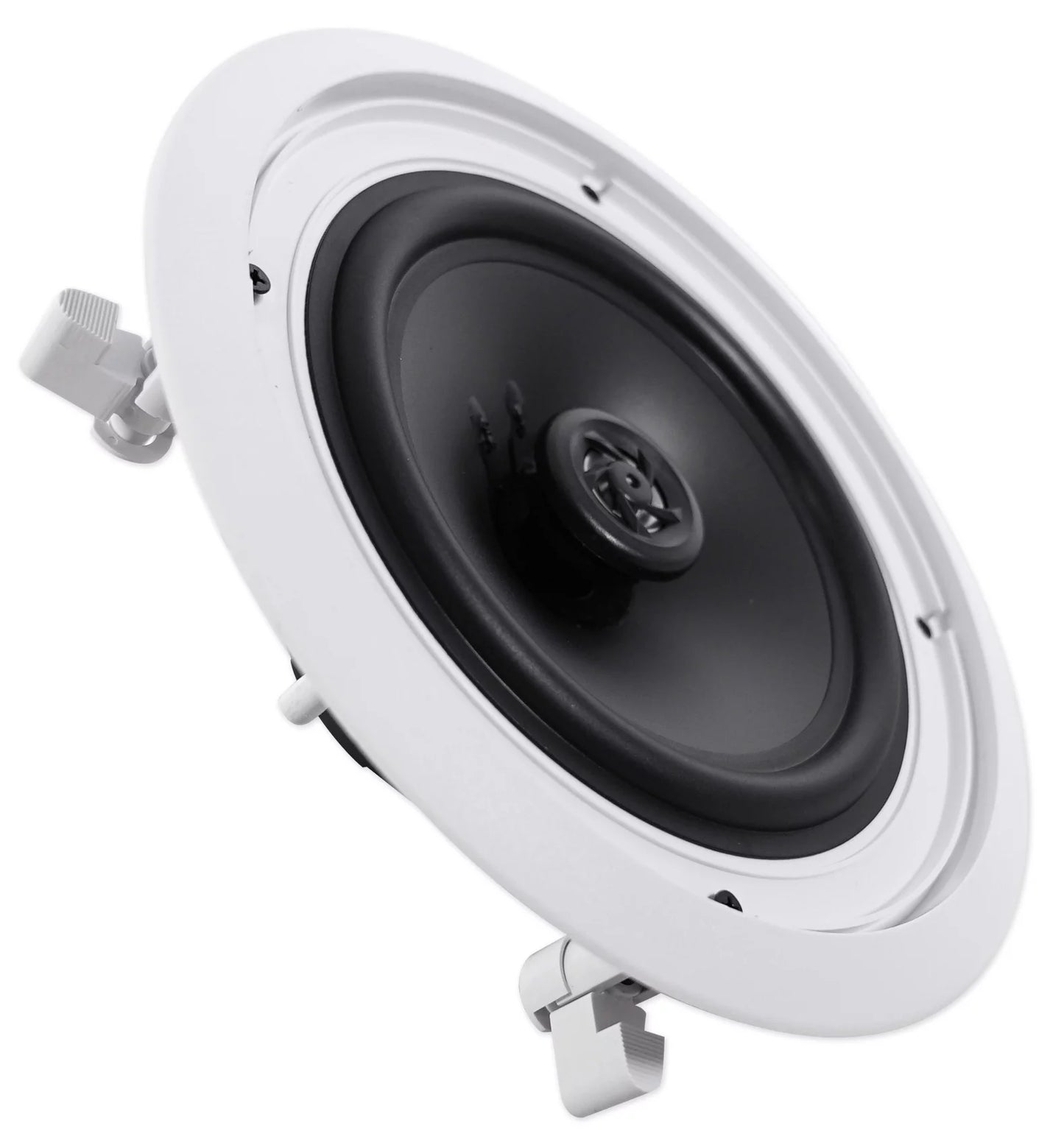 Speakers+4-Zone 8" (8) System Ceiling Receiver w/ Rockville Home Speaker 4-Room