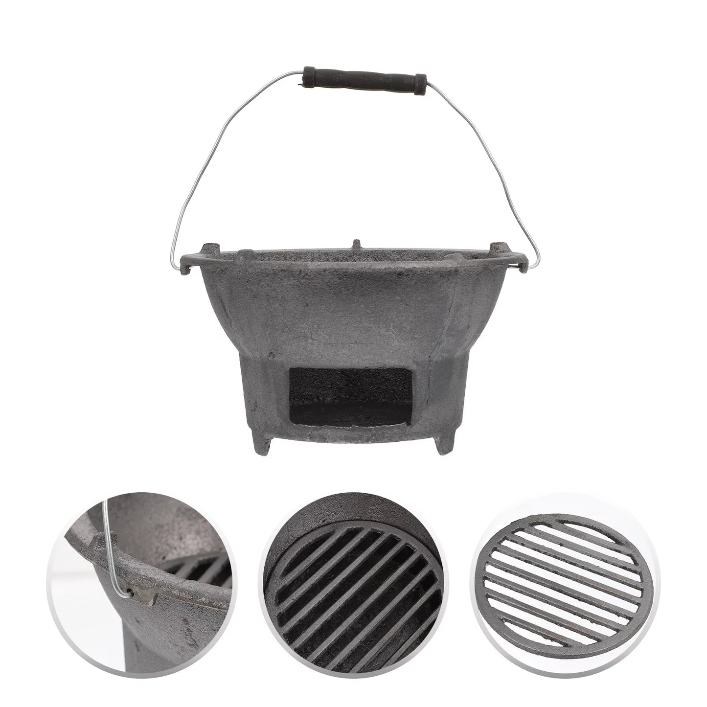 Stove Charcoal Tool Barbecue Stove BBQ Cast Barbecue Outdoor Camping Iron