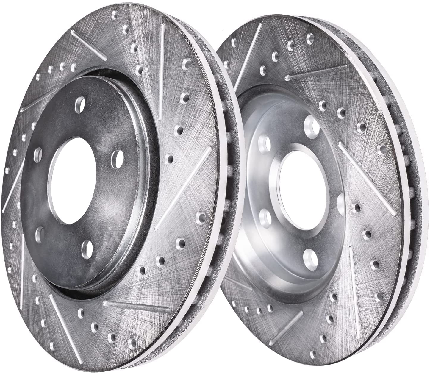 2017 2014 and Brake Rotors Nissan 2015 11.65" 2016 & 2015 Replacement: Front & Kit Slotted Detroit 2016 Brakes Rear Rogue Brake Axle Ceramic Pads Rotors for - Drilled