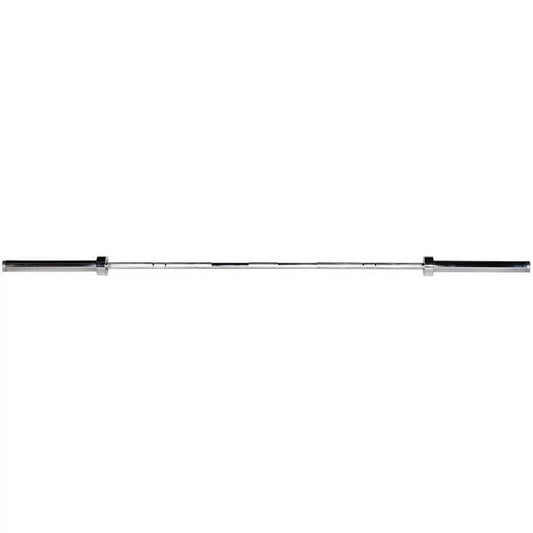 2200 York mm Satin kg Chrome 20 Bar Barbell Mens - Olympic Training