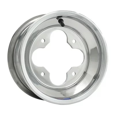 8X8 Aluminum for 400 2004-2008 Douglas 4/110 Cat Wheel + A5 3.0 DVX 5.0 Polished Arctic