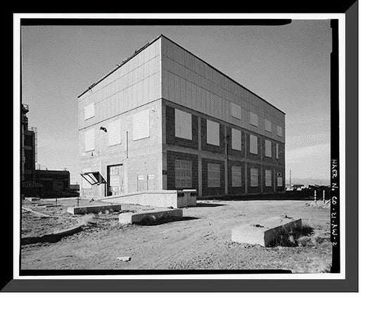 2, Commerce Evaporator of Mountain Framed 17-7/8" & feet Chlorine 800 Building, Print, Historic County, - Avenue; fee, South Storage Rocky 21-7/8" December 600 City, x Adams CO Arsenal, Seventh