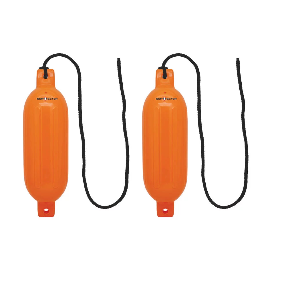 2-Pack Value Inflatable BoatTector - Orange x Neon Max Fender 3006.7581 16", Extreme 4.5"