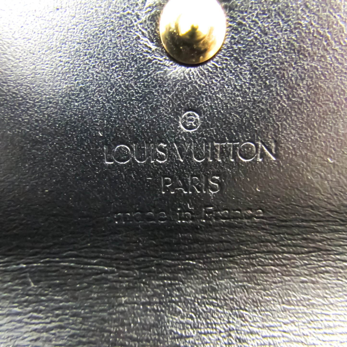 Wallet (Good) M91836 Long Tresor Suhali (bi-fold) Leather Porte Pre-Owned Noir Suhali Women's International Vuitton Louis