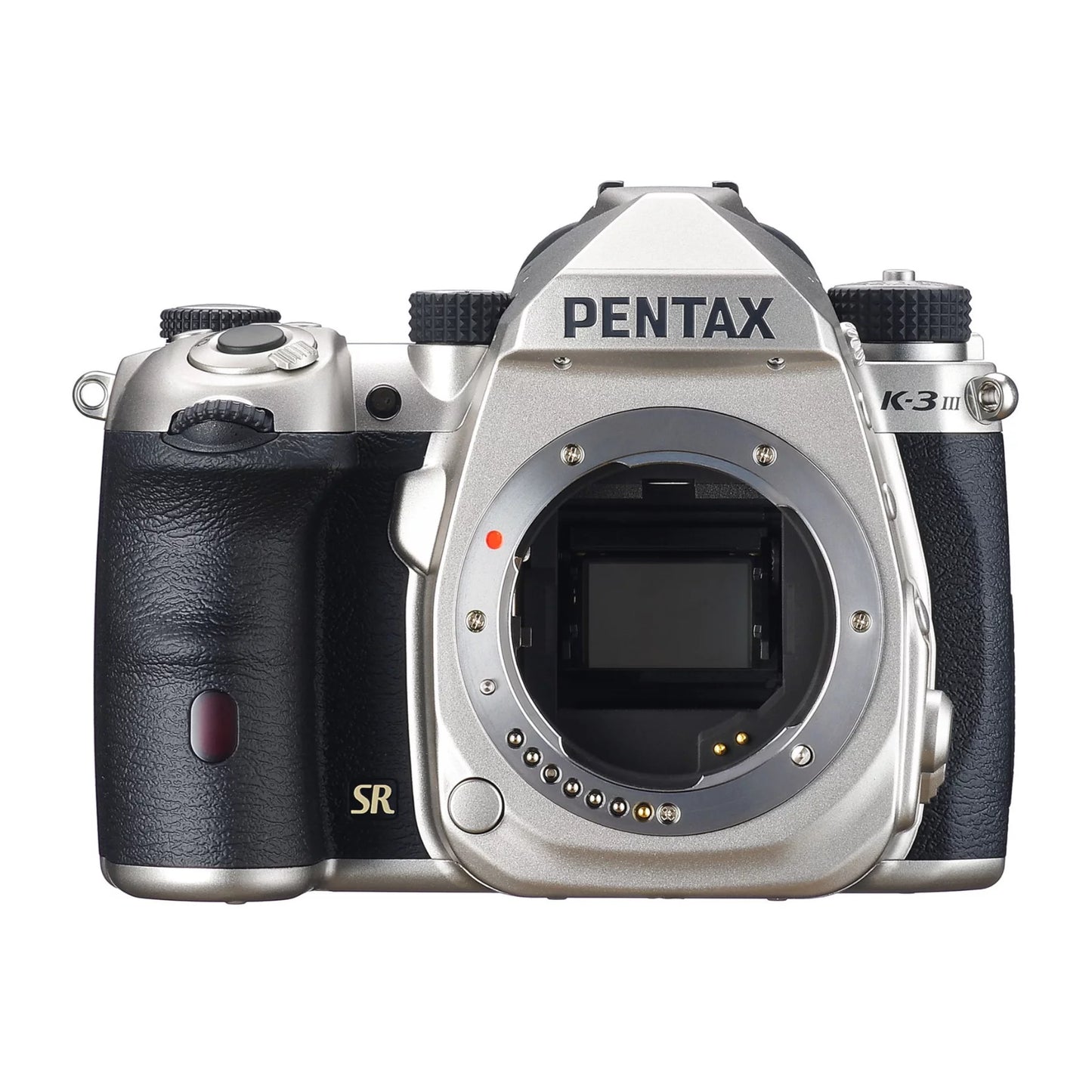 64 (Silver) Pentax Body with Accessory and SD Camera Bundle Mark GB III K-3