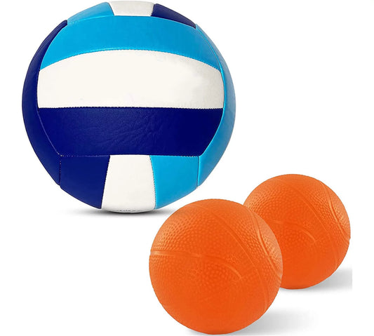 Water Swimming Kids & Cover Pool Toddler Soft Balls Little Mini with Volleyball Replacement