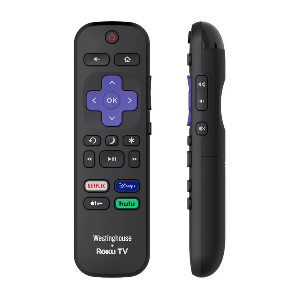 - Legs, Westinghouse Remote, Stand Cable, - Batteries Included 2 43" Screws, Power TV UHD Roku 4K with Smart HDR