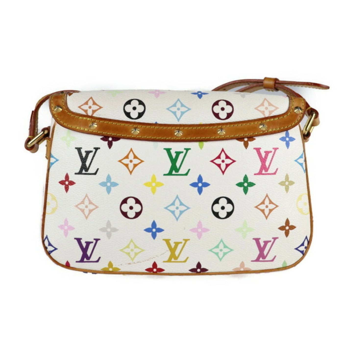 Vuitton LOUIS VUITTON multicolor Louis Sologne monogram bag shoulder (Good) M92661 Pre-Owned canvas